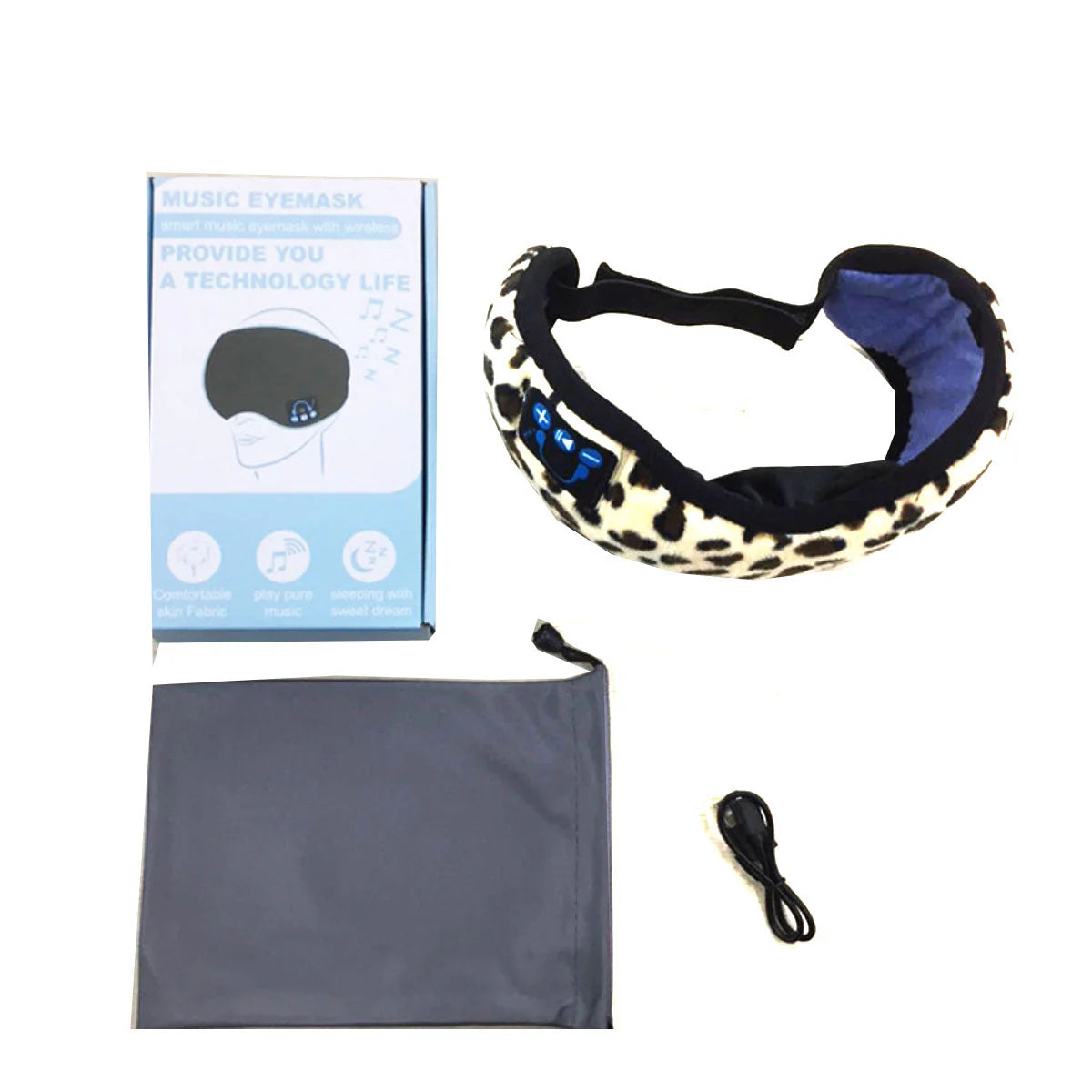 Bluetooth-Enabled Sleep Mask with Music Functionality